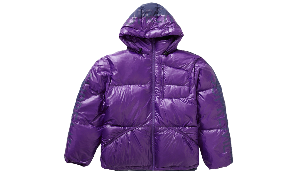 Hooded Down Jacket "FW21" FW21J24 PURPLE