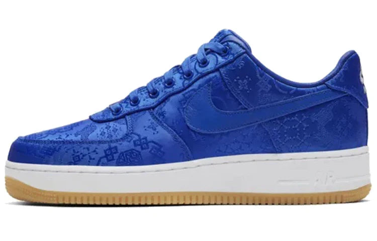 CJ5290 400 Nike Air Force 1 Low CLOT Blue Silk