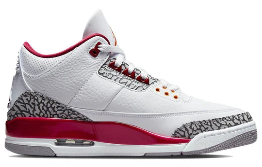 CT8532 126 Air Jordan 3 Retro Cardinal Red