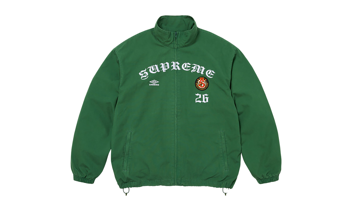 Umbro® Cotton Ripstop Track Jacket "FW26 - Green" SU28803