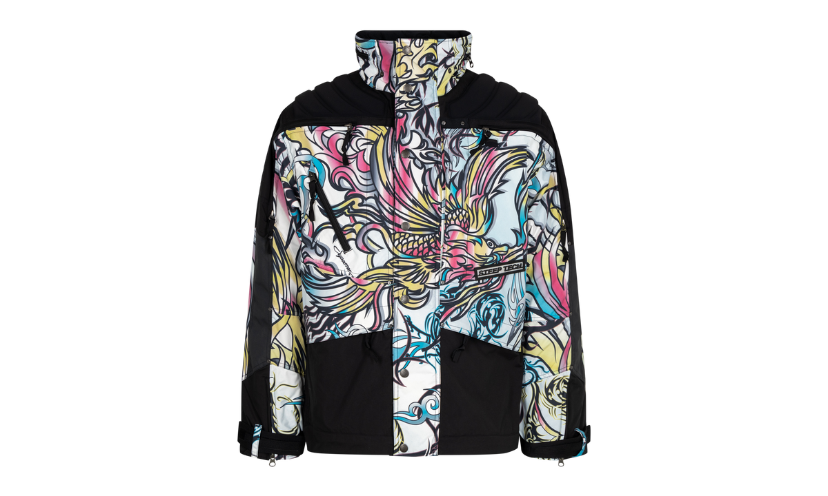 Supreme TNF Steep Tech Apogee Jacket "Multicolor Dragon" SUFW22