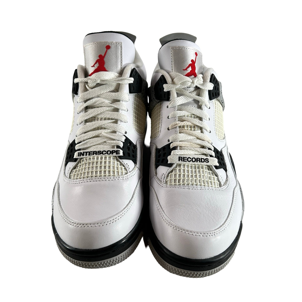 840606 192 Jordan 4 White Cement Interscope Records (Friends & Family) - 9 M