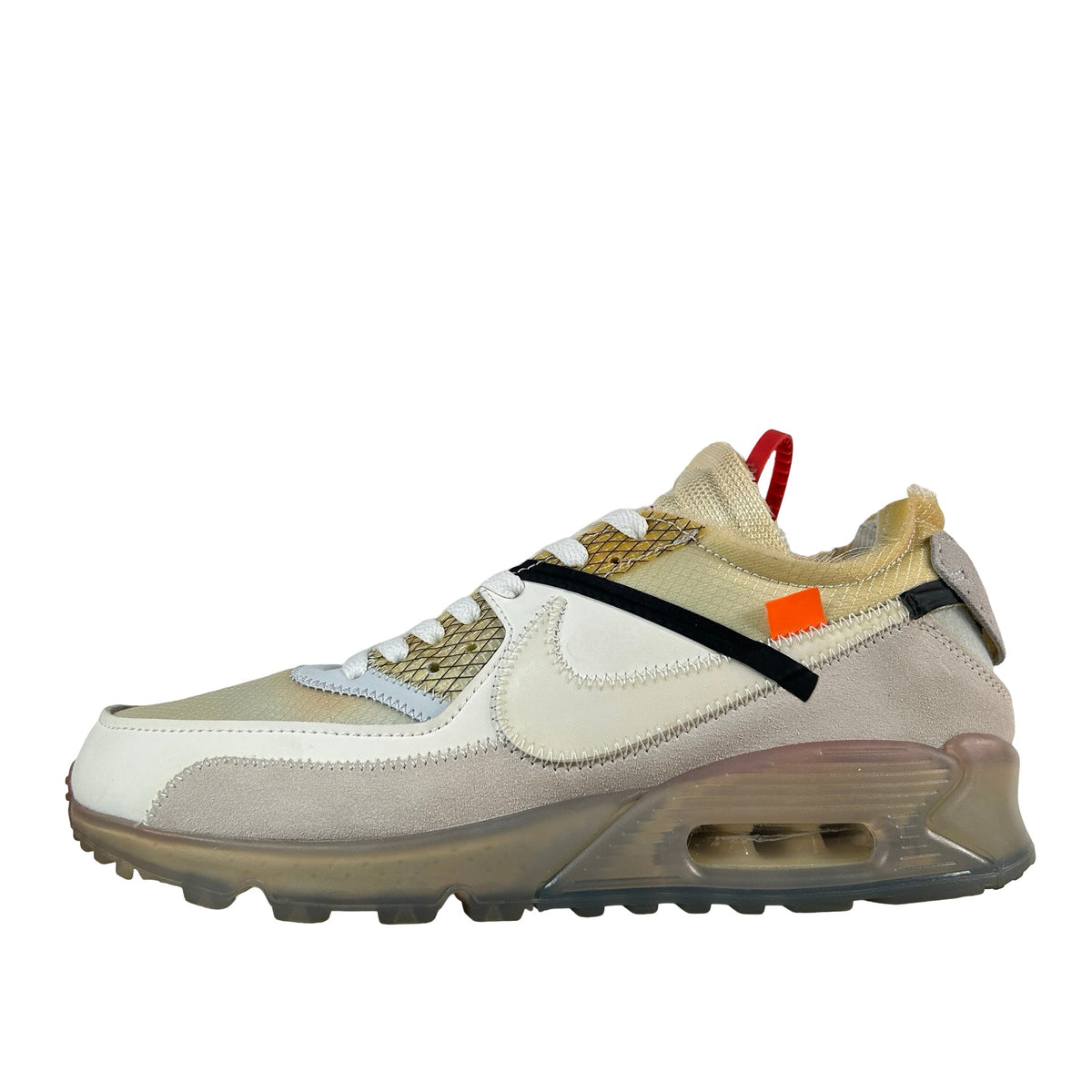 AA7293 100 Nike Air Max 90 Off-White - 8.5 M (Yellowing)
