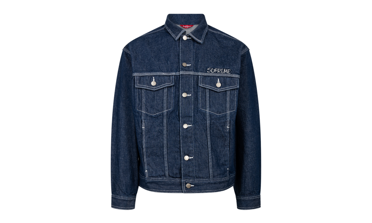 Smurfs Denim Trucker Jacket "FW20" SU12361