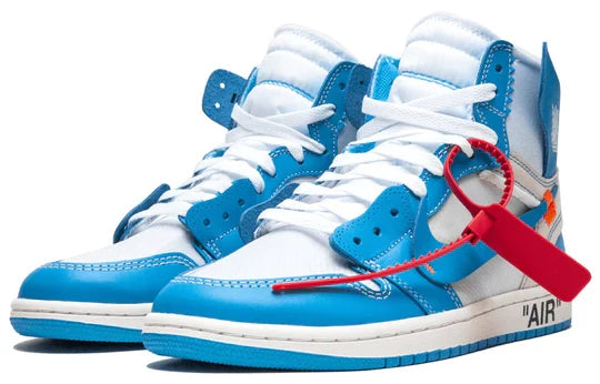 AQ0818 148 Air Jordan 1 Retro High Off-White UNC