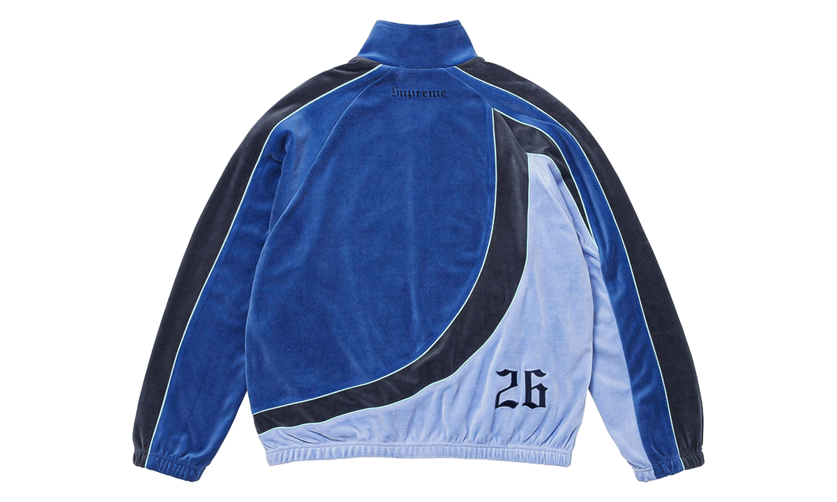 Umbro Velour Track Jacket "FW26 - Blue" SU28528