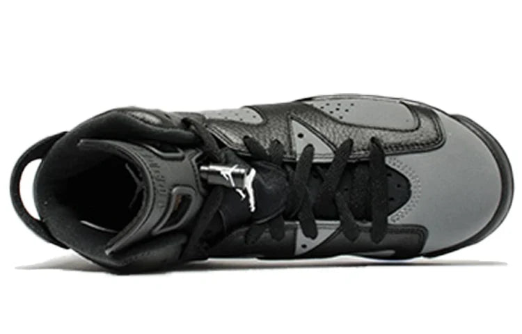 384665 010 Air Jordan 6 Retro Black Cool Grey (GS)