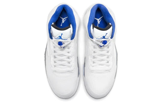 DD0587 140 Air Jordan 5 Retro White Stealth (2021)