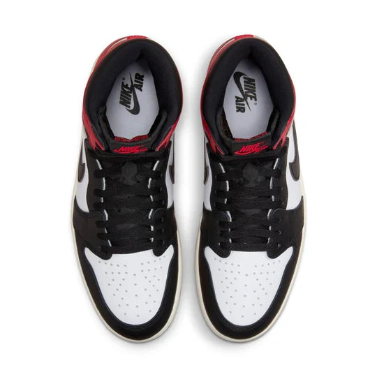 DZ5485 106 Air Jordan 1 High OG Black Toe Reimagined