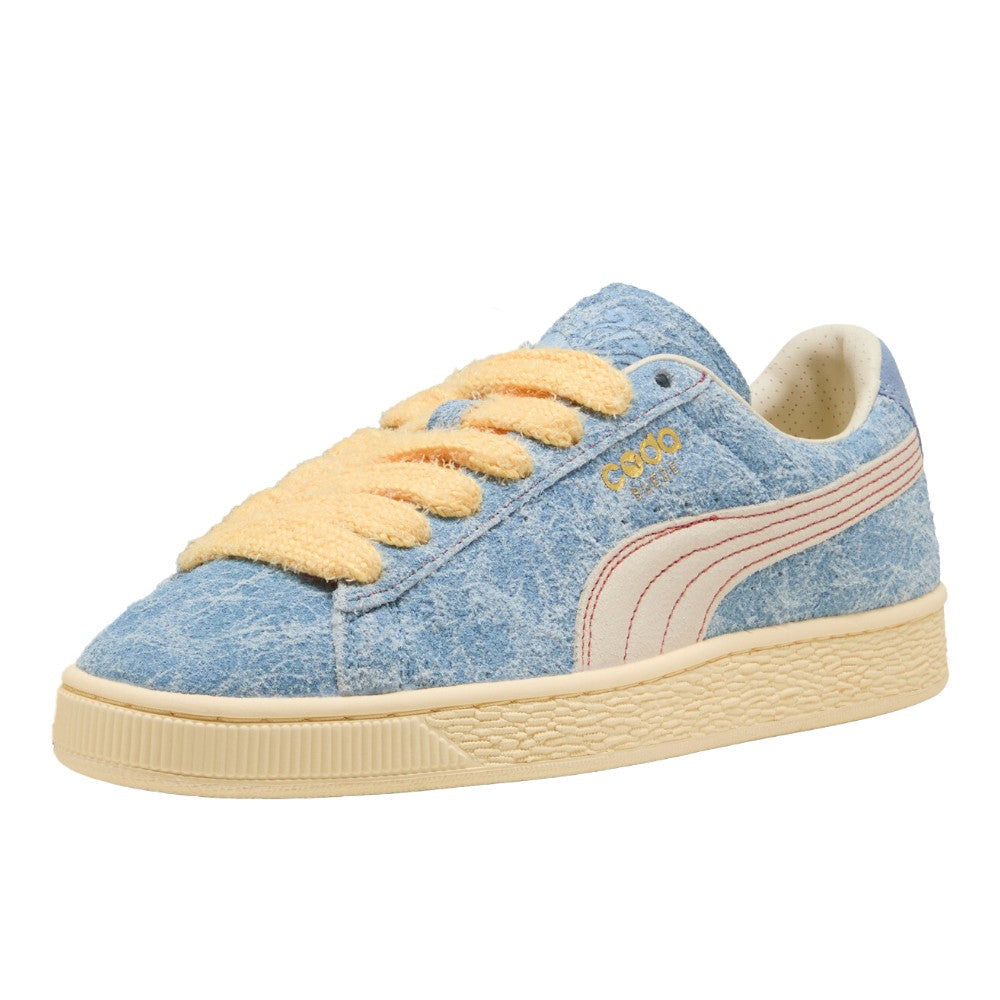 Suede Coda Echo Points Chambray Sneaker