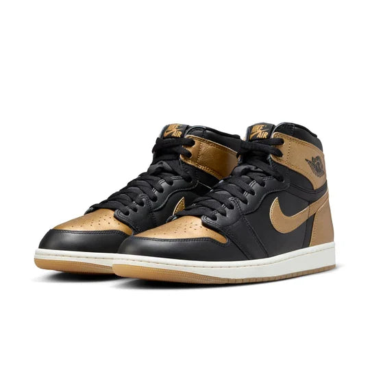 DZ5485 071 Air Jordan 1 Retro High OG Black Metallic Gold