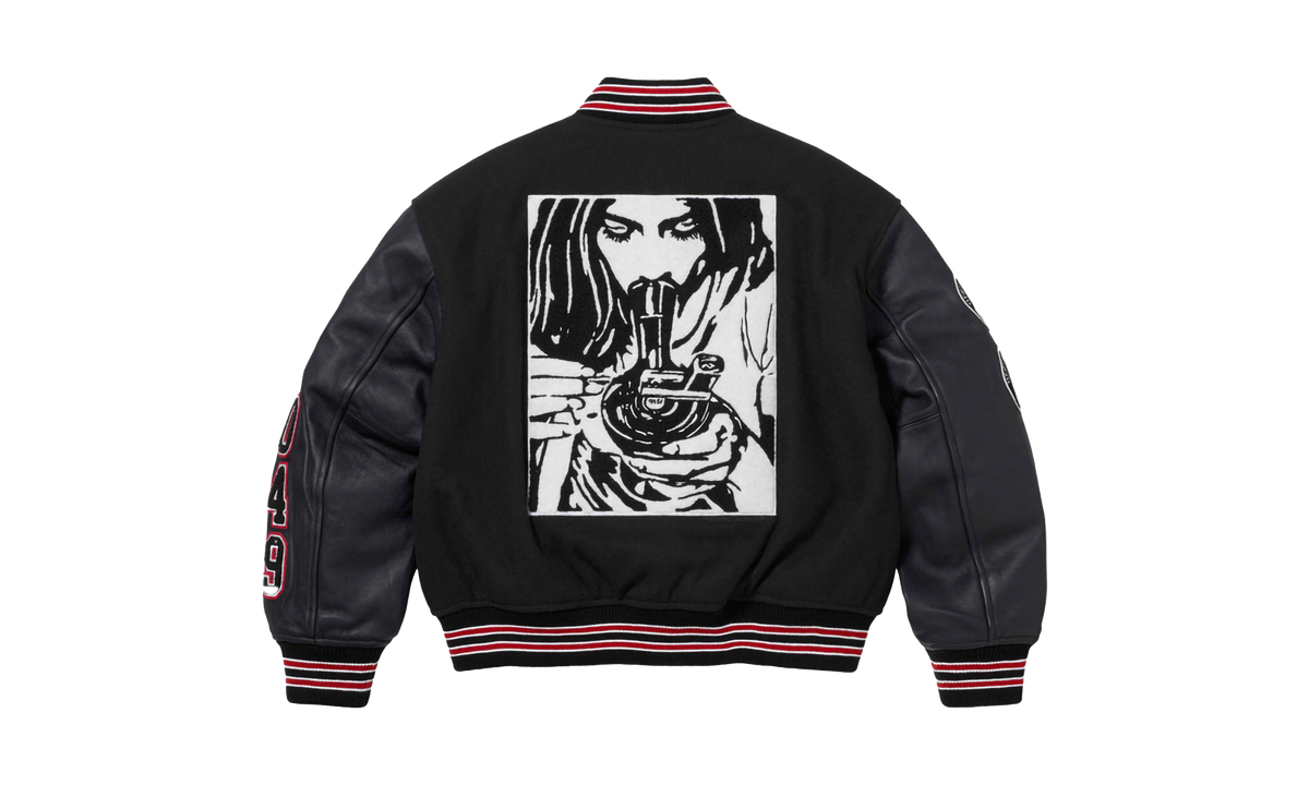 HYSTERIC GLAMOUR Varsity Jacket "Black" SU807