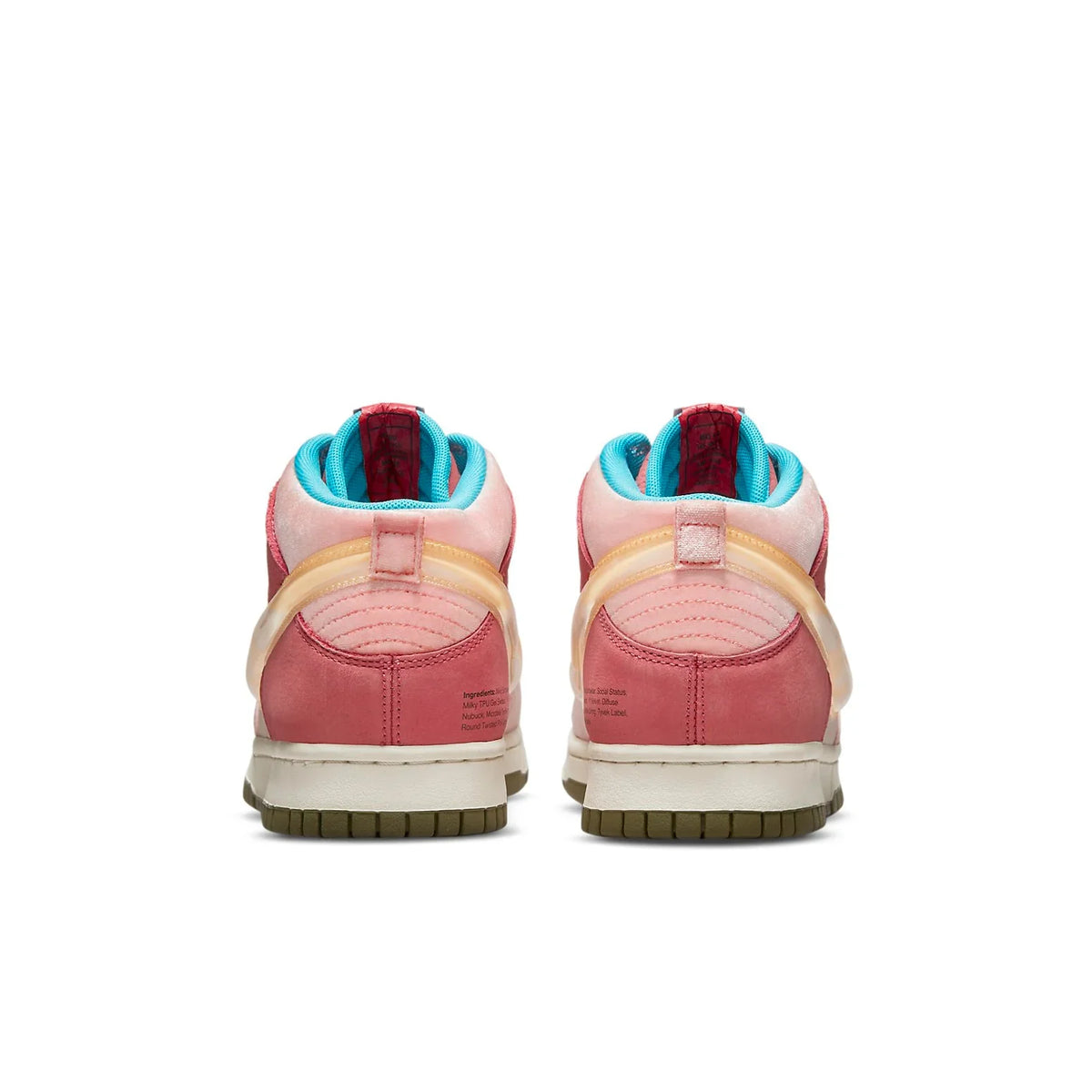 DJ1173 600 Nike Dunk Mid Social Status Free Lunch Strawberry Milk