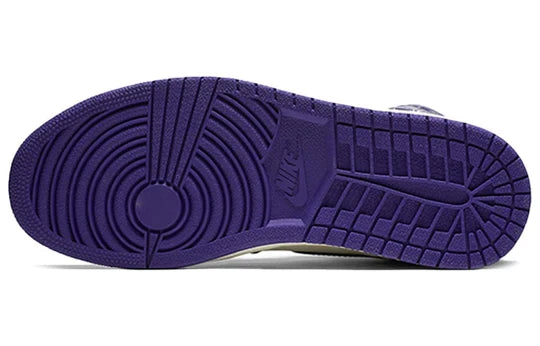 555088 501 Air Jordan 1 Court Purple