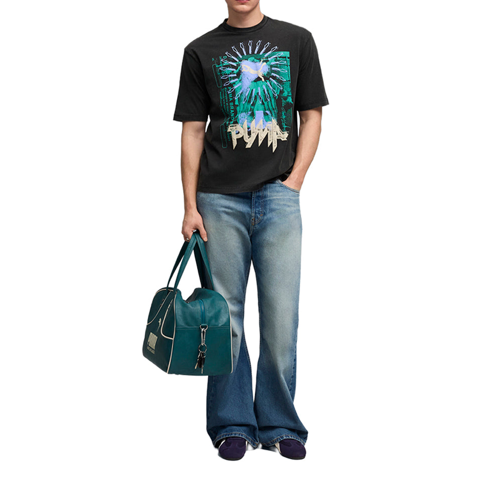 Graphic Win Or Lose Boxy Graphic Crew Neck Short Sleeve T-Shirt