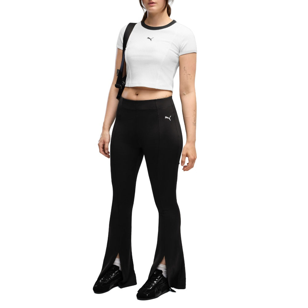 Essentials Flared Pintuck Tights