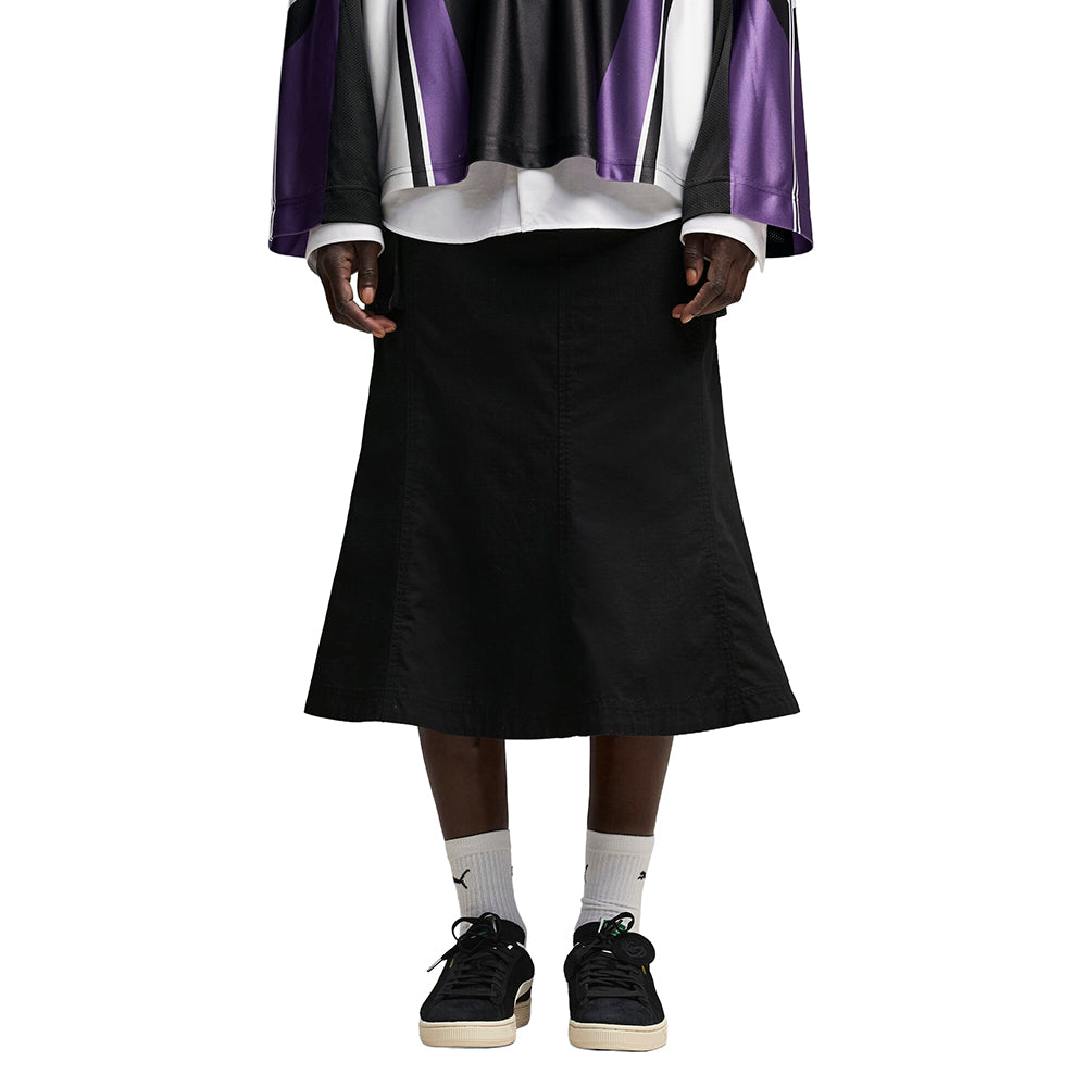 Essentials Ripstop Midi Cargo Skirt