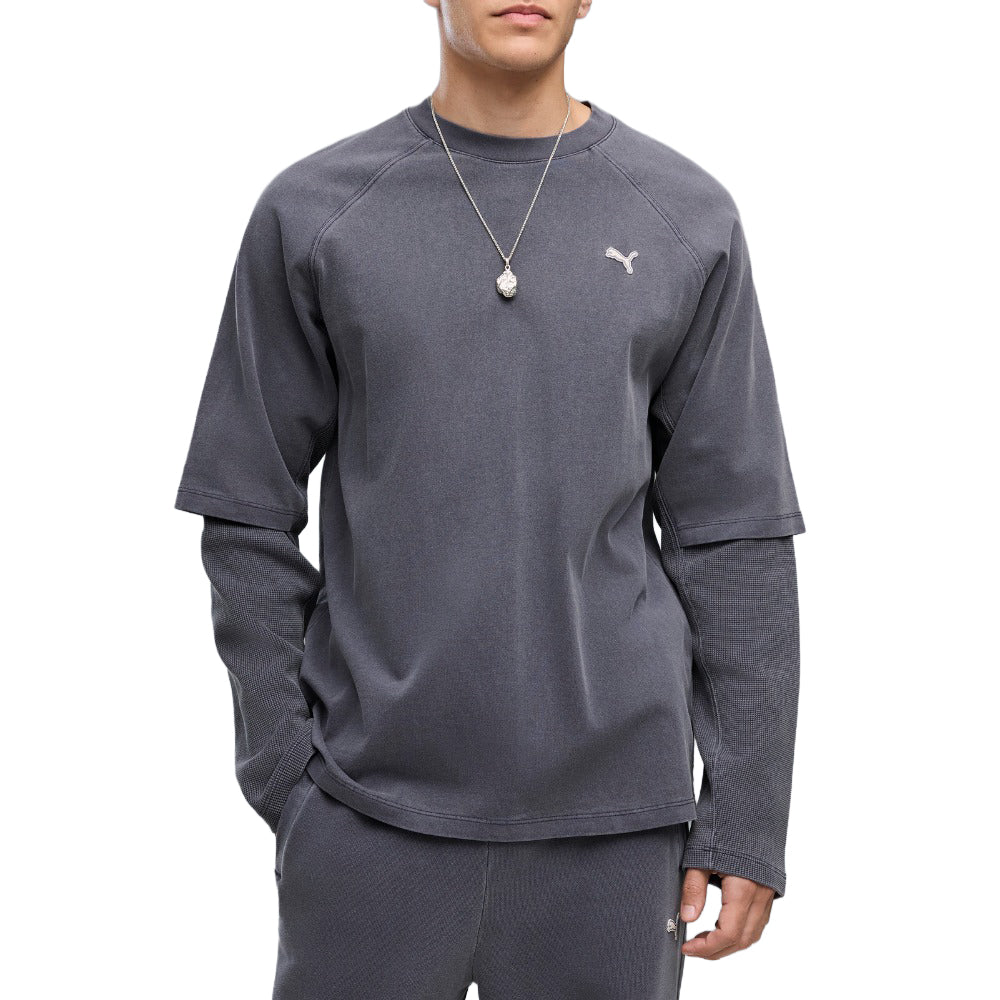 Select Essentials Double Layer Long Sleeve Tee