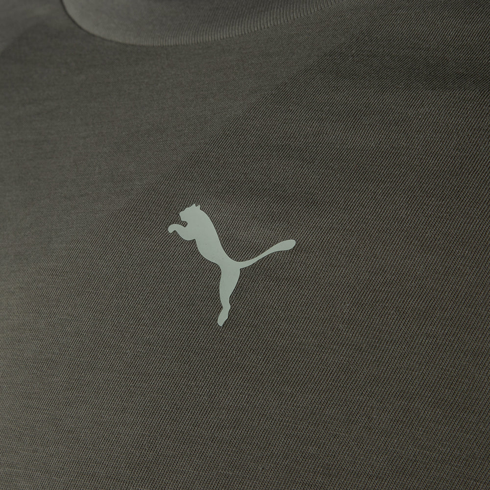 Stacked Logos Crew Neck Long Sleeve T-Shirt