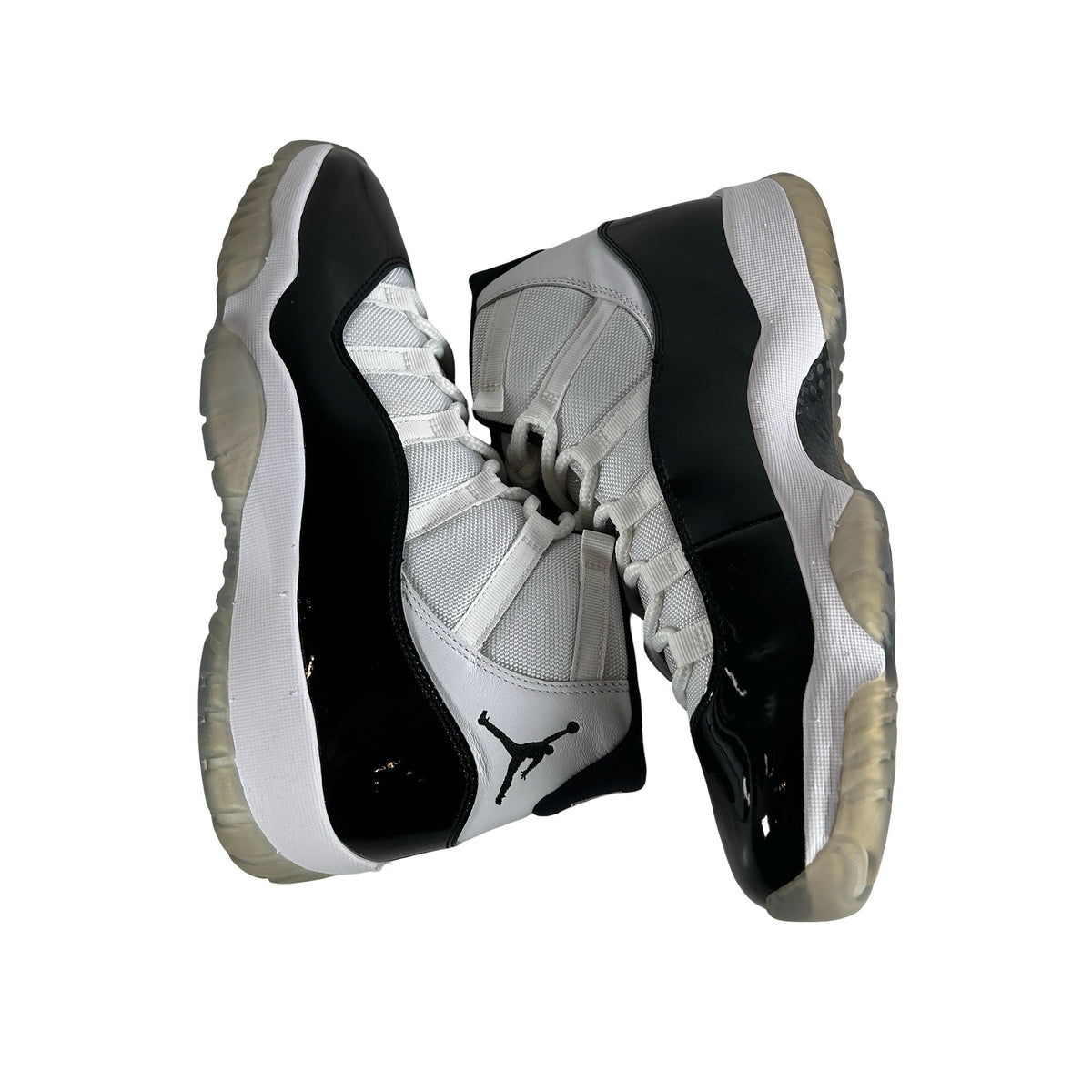 378037 100 Jordan 11 Concord - 11 M (Yellowing)