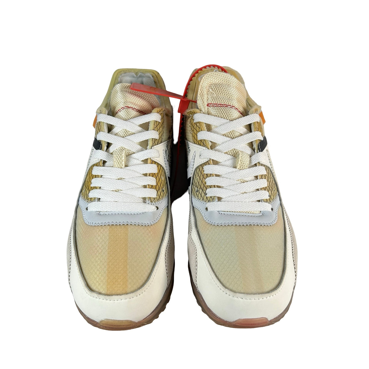 AA7293 100 Nike Air Max 90 Off-White - 8.5 M (Yellowing)