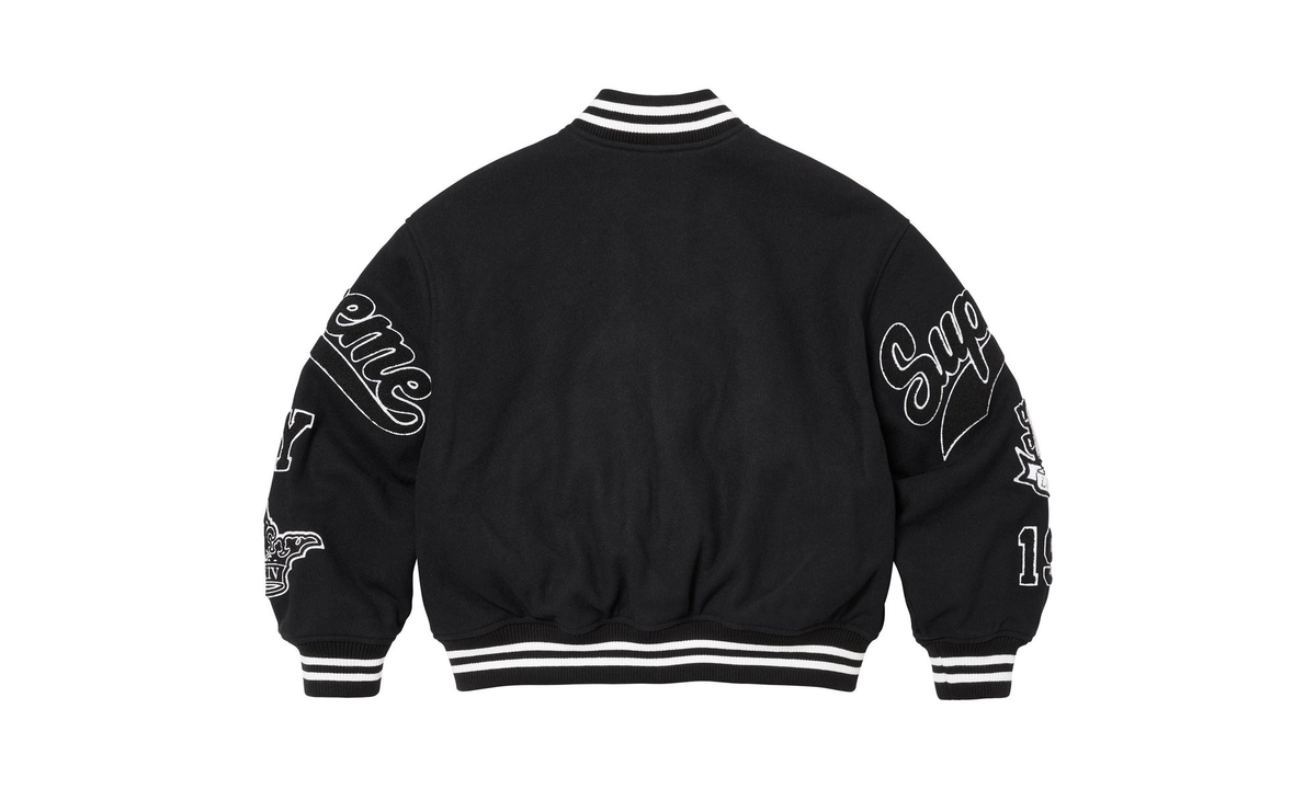 Veritas Varsity Jacket "FW24 - Black" SU25761