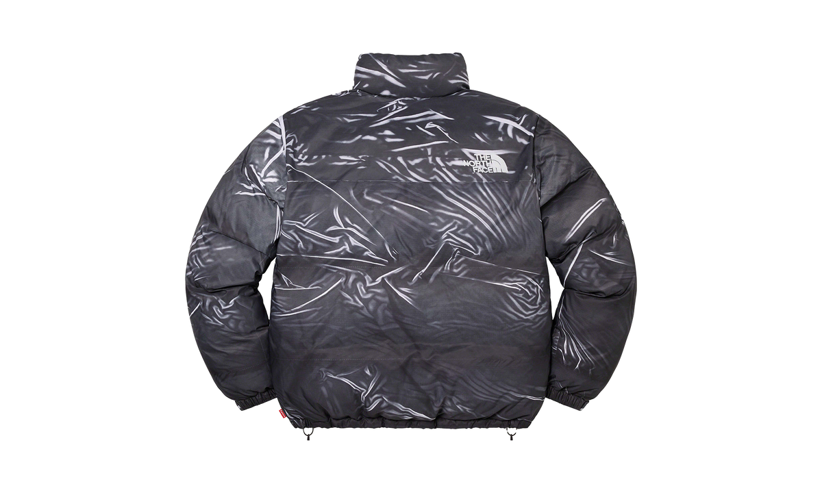The North Face Printed Nuptse Trompe L'oeil Jacket "SS23 - Black" SU25019