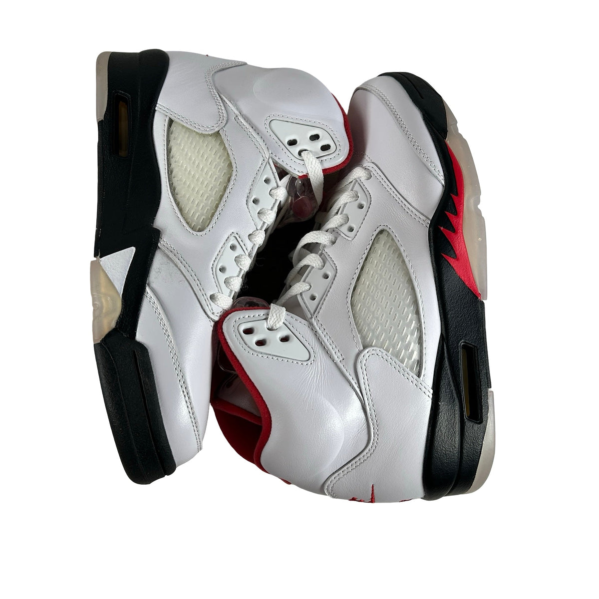 DA1911 102 Jordan 5 Fire Red - 7 M (Yellowing)