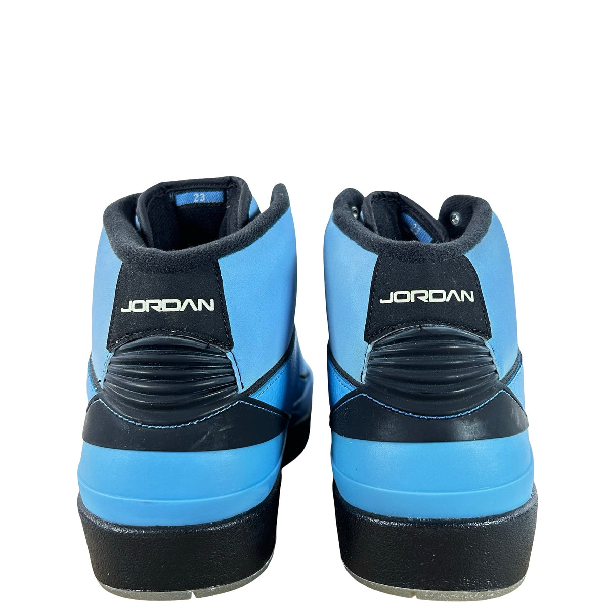 395709 401 Jordan 2 Retro QF Univ. Blue Black (2010) - 10 M (Yellowing)