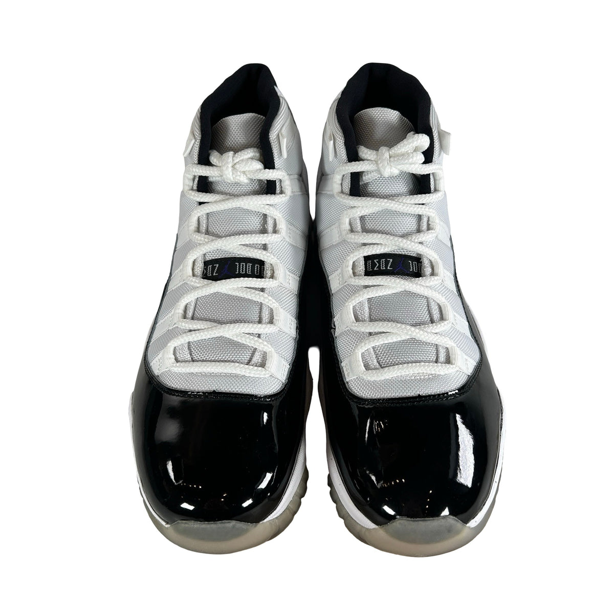 378037 100 Jordan 11 Concord - 11 M (Yellowing)