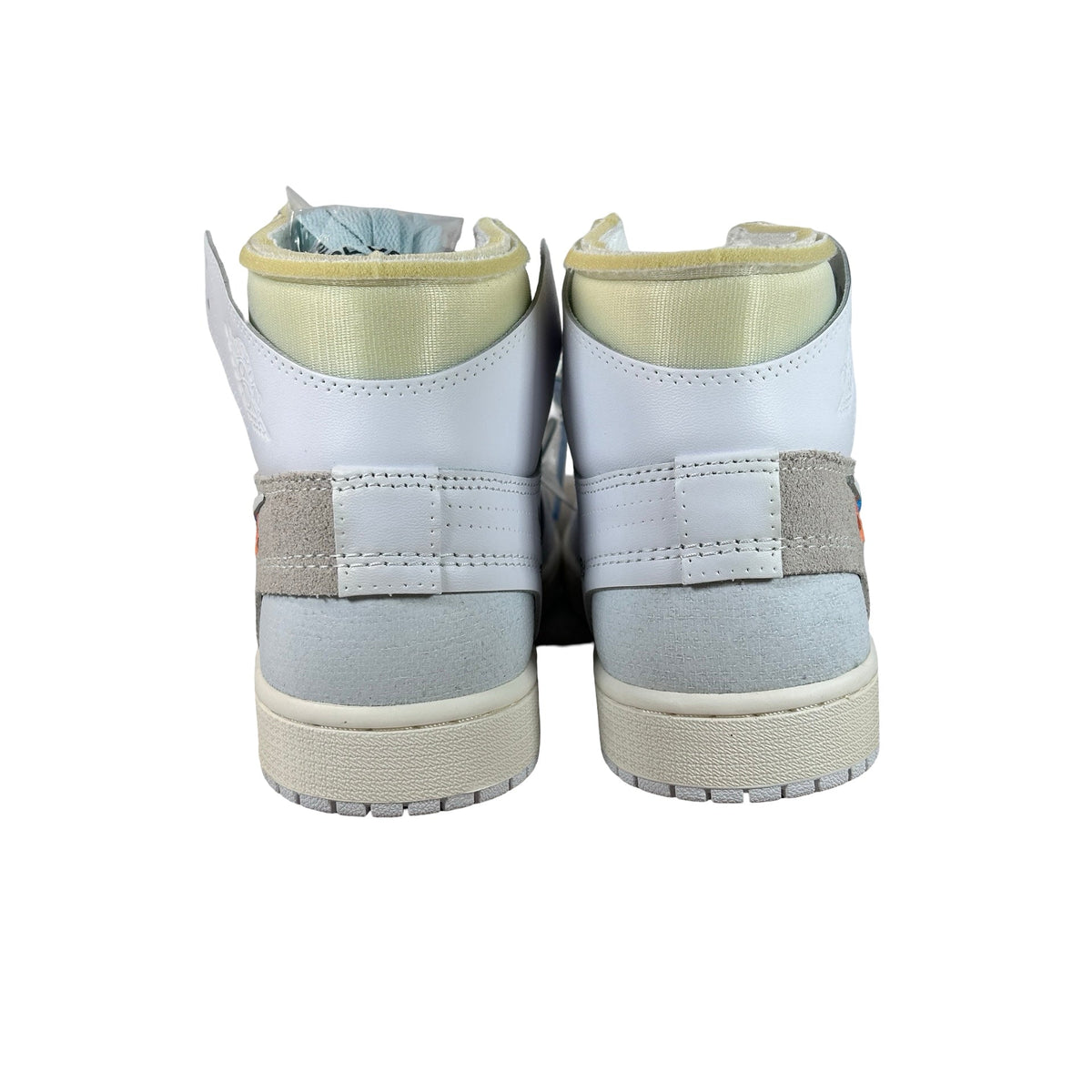 AA3834 100 Air Jordan 1 Retro High Virgil Abloh Archive Alaska - 9 M (Yellowing)