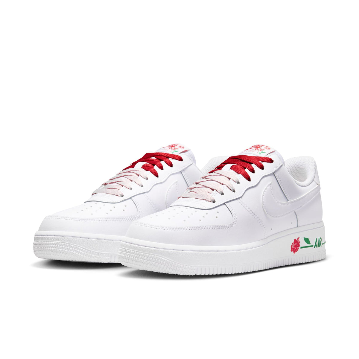 Womens Nike Air Force 1 '07 SE Rose 'White/Red'