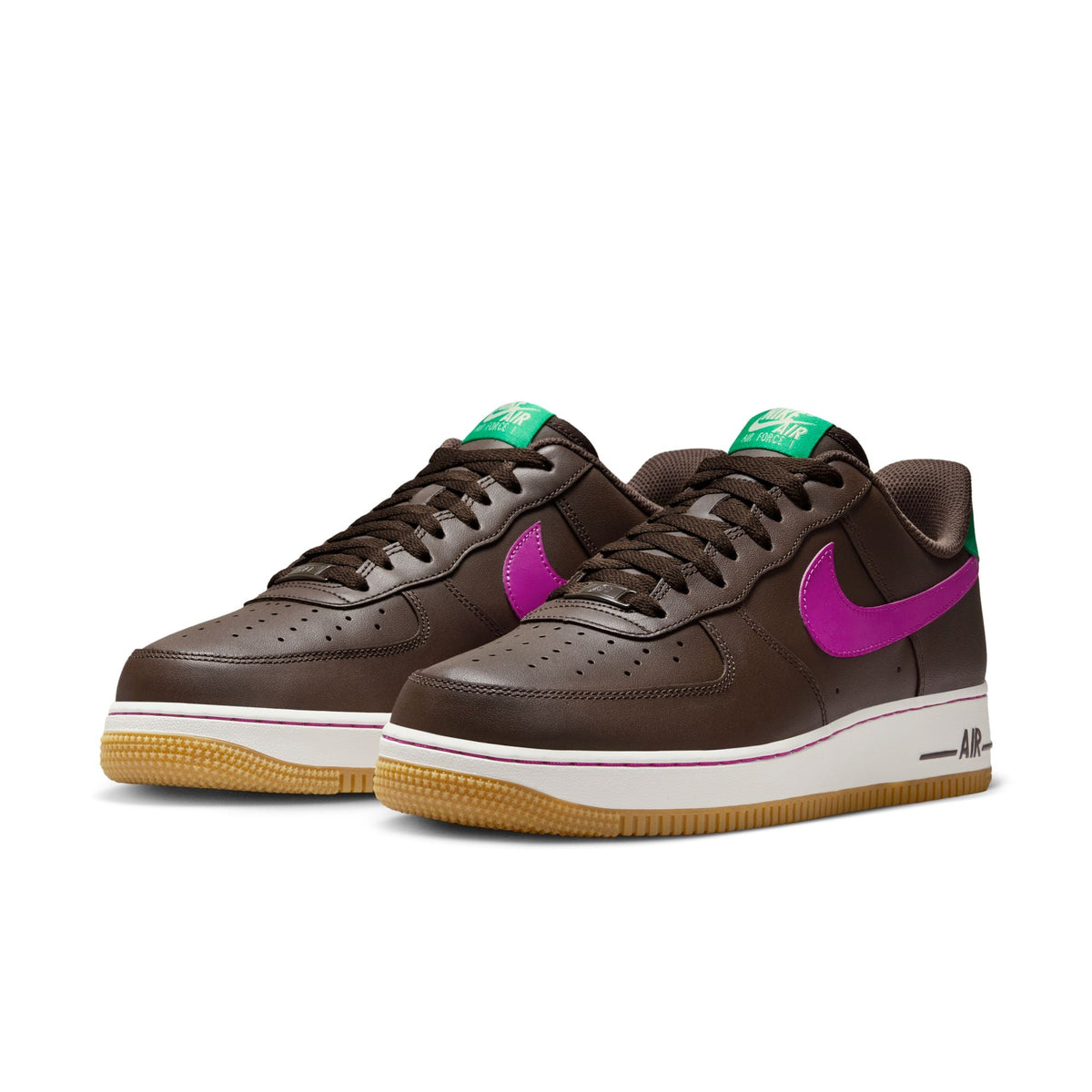 Nike Air Force 1 '07 'Baroque Brown/Vivid Purple'