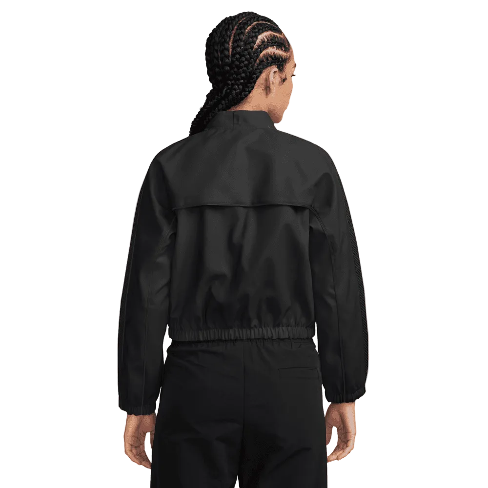 Wmns Nike Sportswear Faux Leather Track Jacket