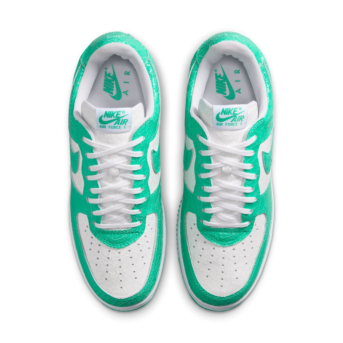 Nike Air Force 1 Low '01 "Cracked Leather" 'Green/White'