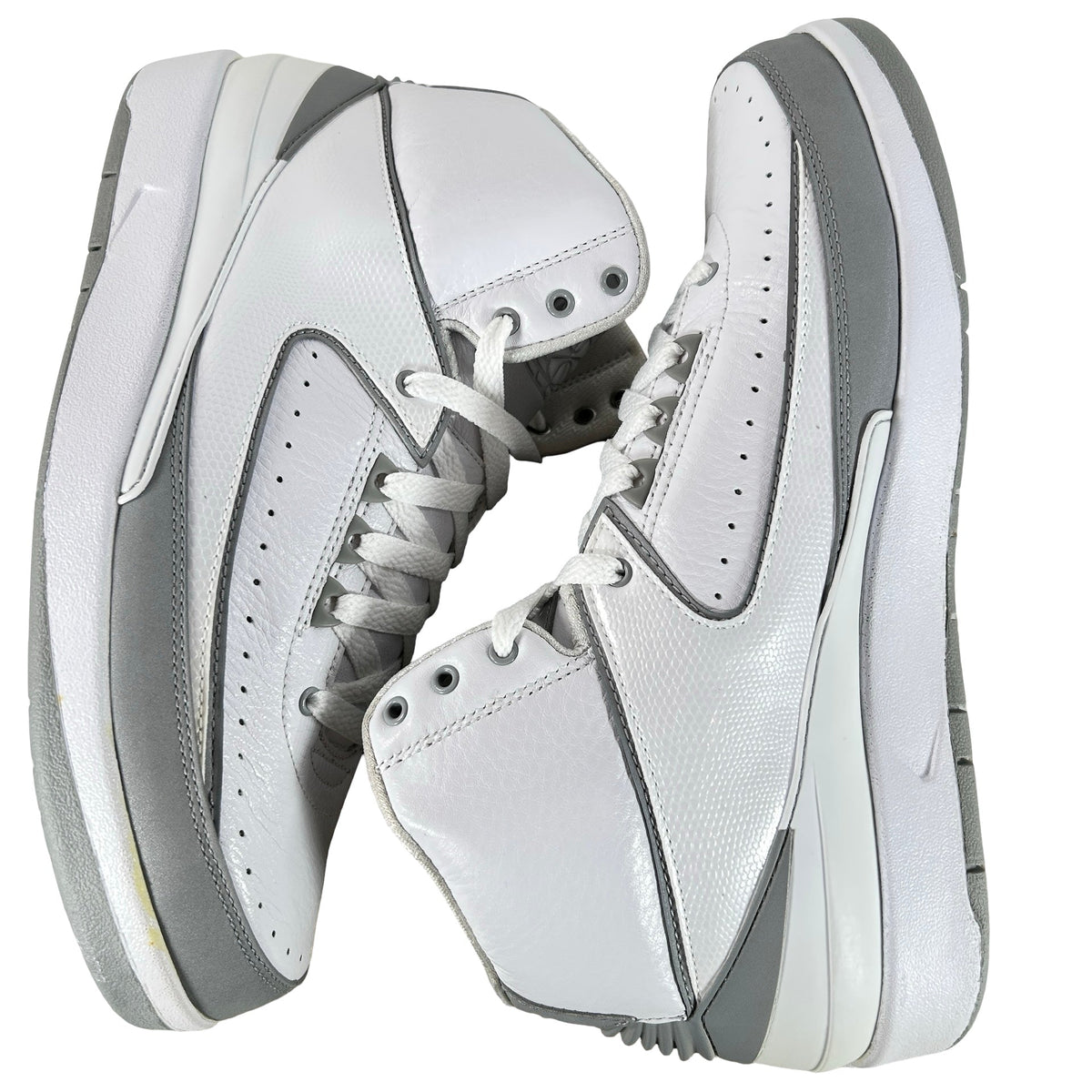 385475 101 Jordan 2 Retro Silver Anniversary (2010) - 10 M (Yellowing)