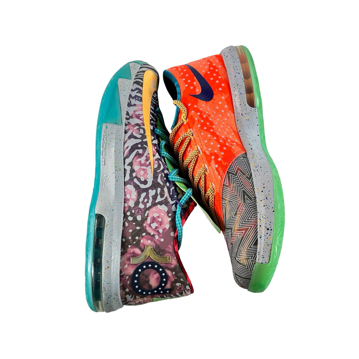 669809 500 Nike KD 6 What the KD - 10 M (Dye)