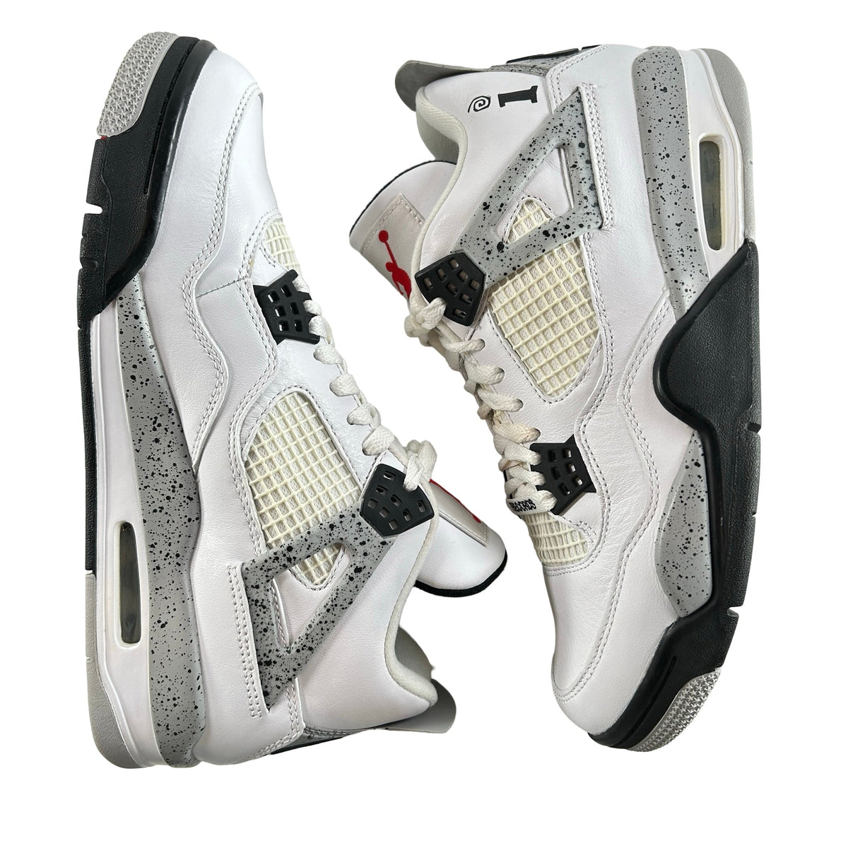 840606 192 Jordan 4 White Cement Interscope Records (Friends & Family) - 9 M