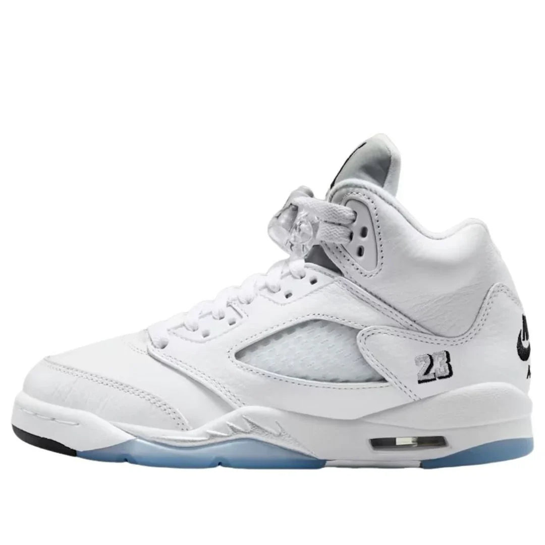 HQ7980 103 Air Jordan 5 Retro White Metallic (2026) (GS)