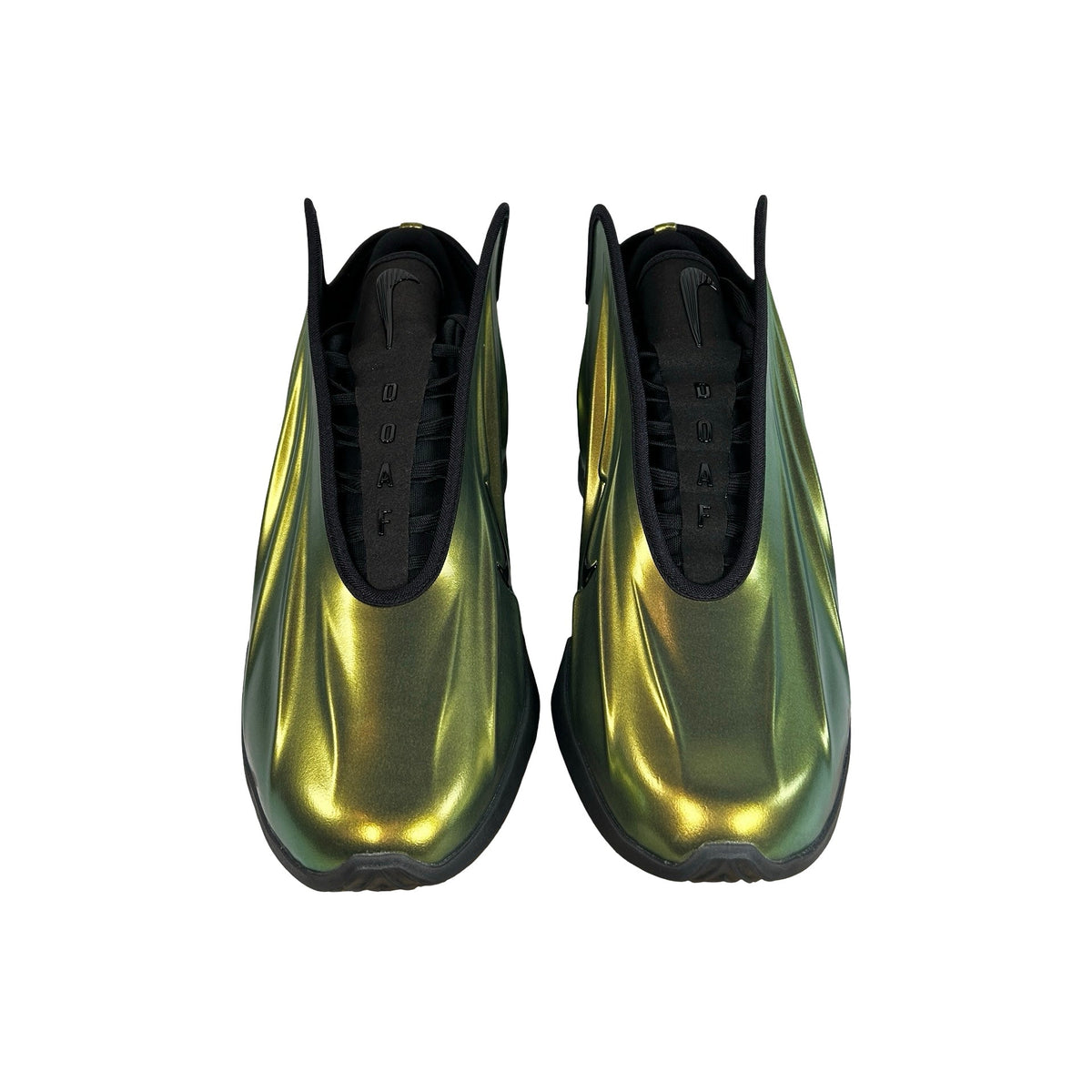IQ6108 001 Nike GT Future Ducks of a Feather Oregon Ducks Metallic Nova (Individually numbered out of 300)