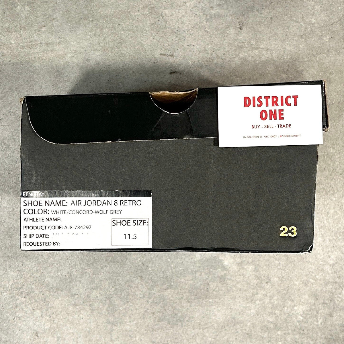 AJ8 784297 Jordan 8 OVO Sample "OVO Oakley"