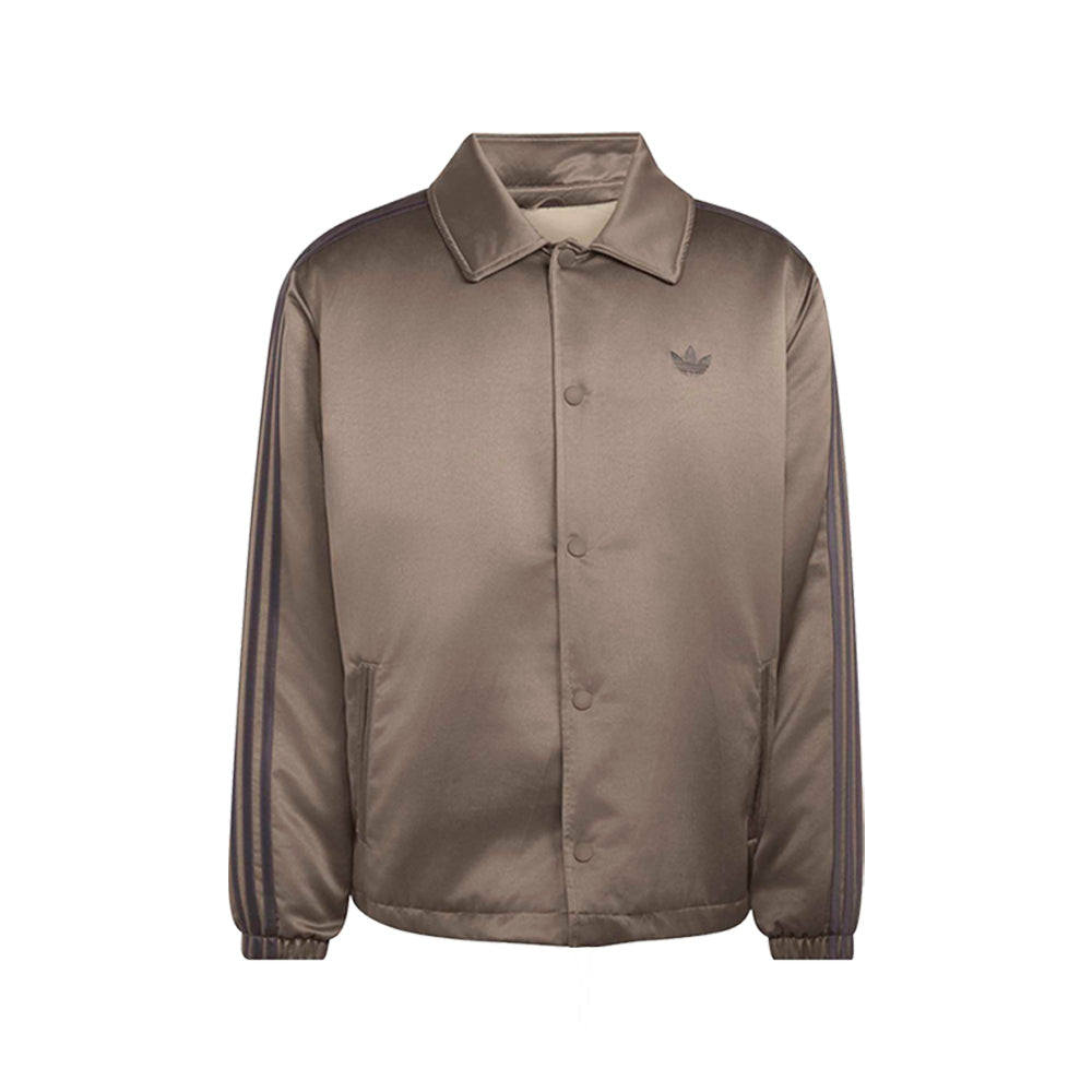 3 Stripes Satin Padded Jacket