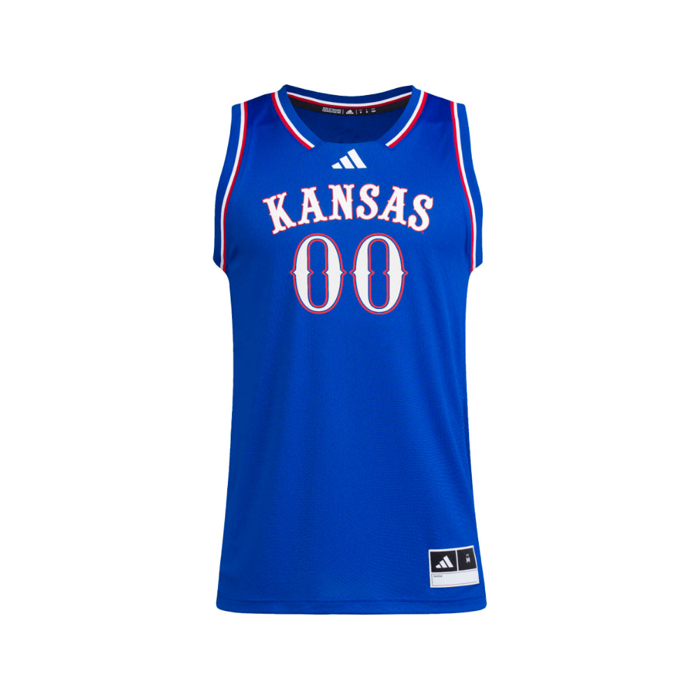 Jayhawks Away Swingman Basketball Jersey