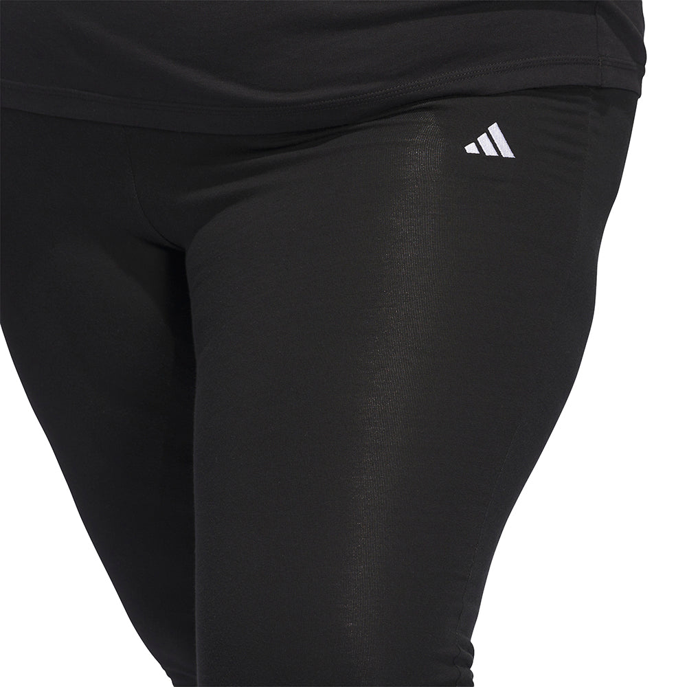 Essentials Small Logo Flared Leggings (Plus Size)