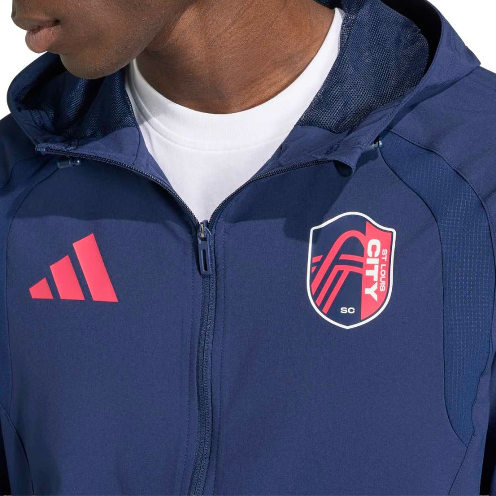 St. Louis City Tiro Travel Full Zip Windbreaker