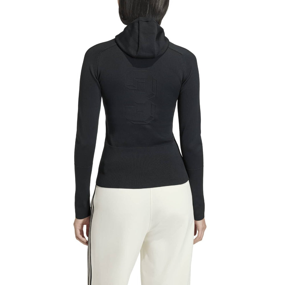 Knitted Hooded Long Sleeve