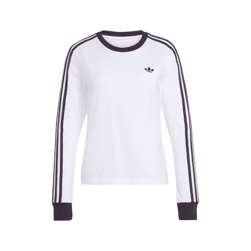 3-Stripes Long Sleeve Slim T-Shirt