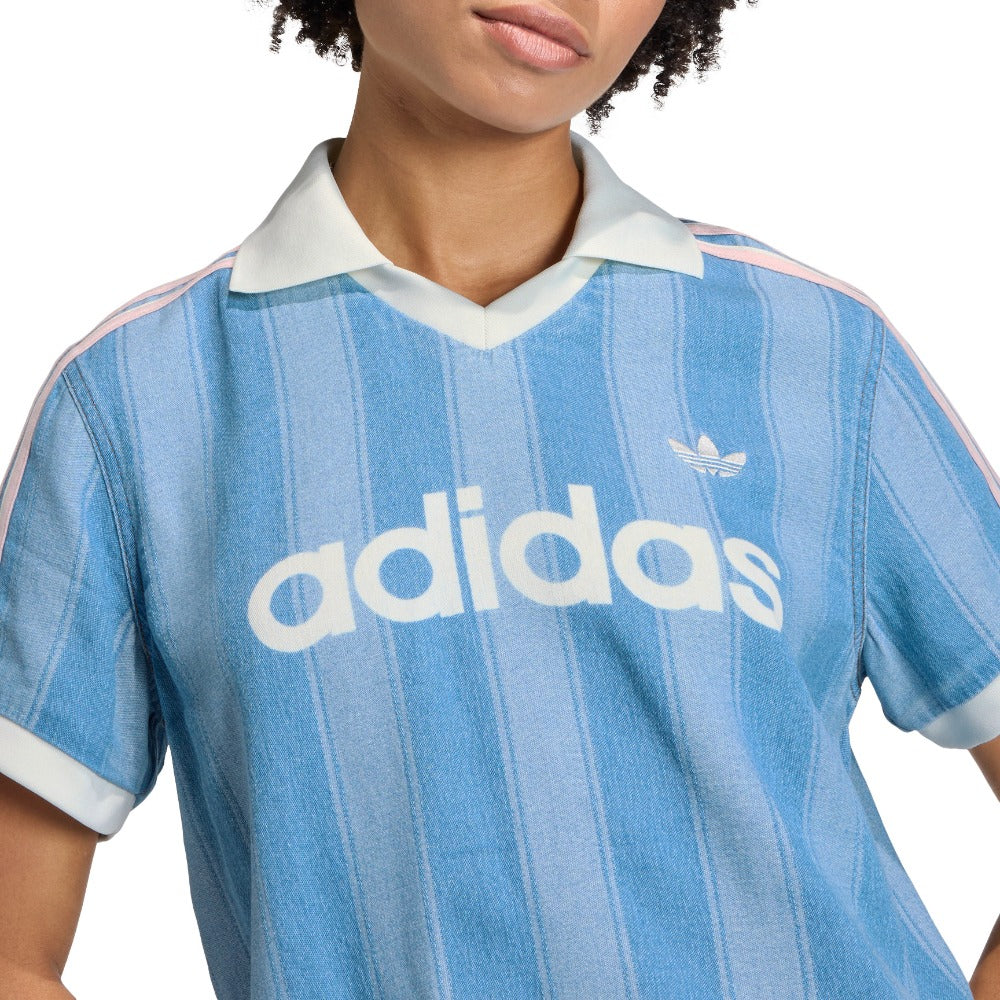 Denim Football Jersey