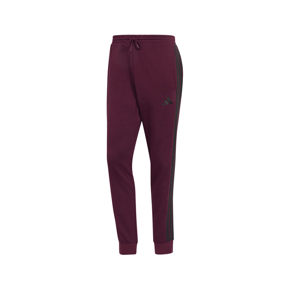Essentials Three Stripes Fleece Pants