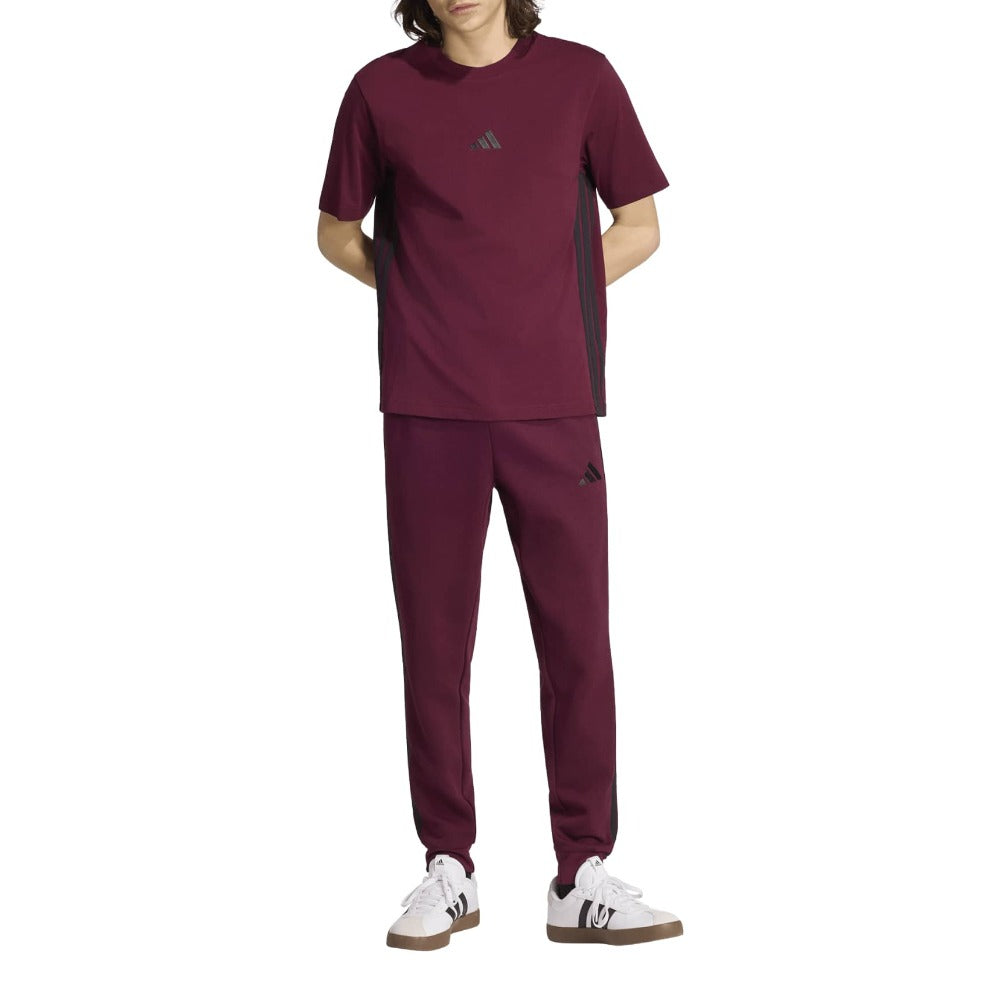 Essentials Three Stripes Fleece Pants